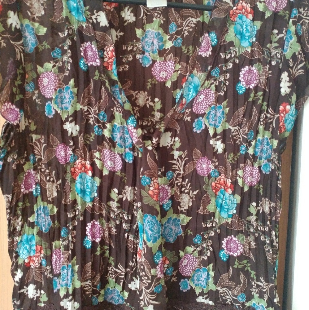 Sheer-Like Over Shirt